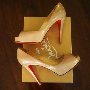 Authentic Christian Louboutin Very Prive 120